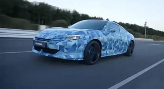 雙門轎跑設(shè)計(jì) 本田Prelude最新諜照曝光 雙門轎跑設(shè)計(jì) 本田Prelude最新諜照曝光