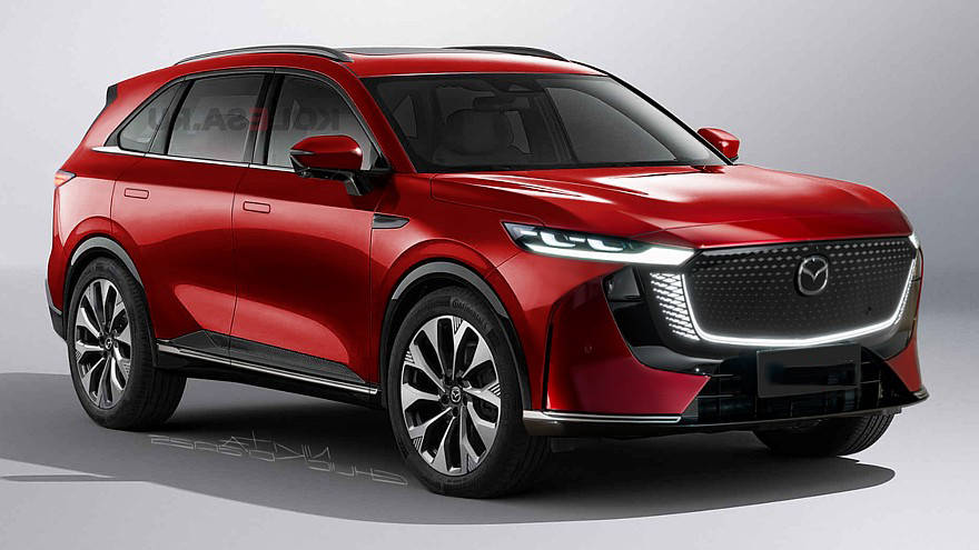 新一代馬自達CX-5渲染圖曝光,造型比現款好看,或配2.0L混合動力